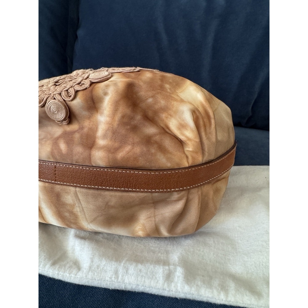 PRADA Vintage Nylon Tie Dye Knot Embellished Rope hobo Bag - Picture 10 of 10